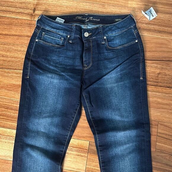Mavi jeans Alexa petite mid rise skinny jeans dark wash‎ woman's sz 28 - Picture 2 of 9